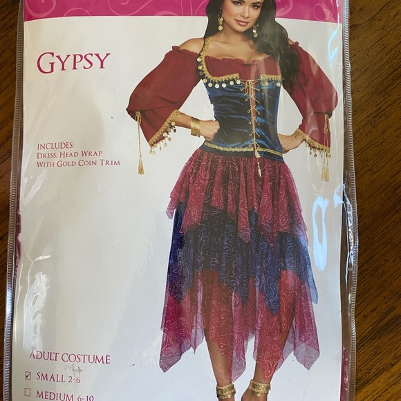 Women Gypsy Costume - Picture 3 of 6